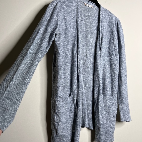 Marine Layer Nantucket long lightweight open knit cardigan Large - Picture 6 of 10
